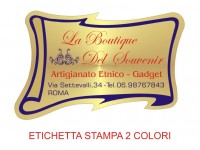 Etichette adesive per articoli da regalo e casalinghi (mm 55X38)  (cod.3L )